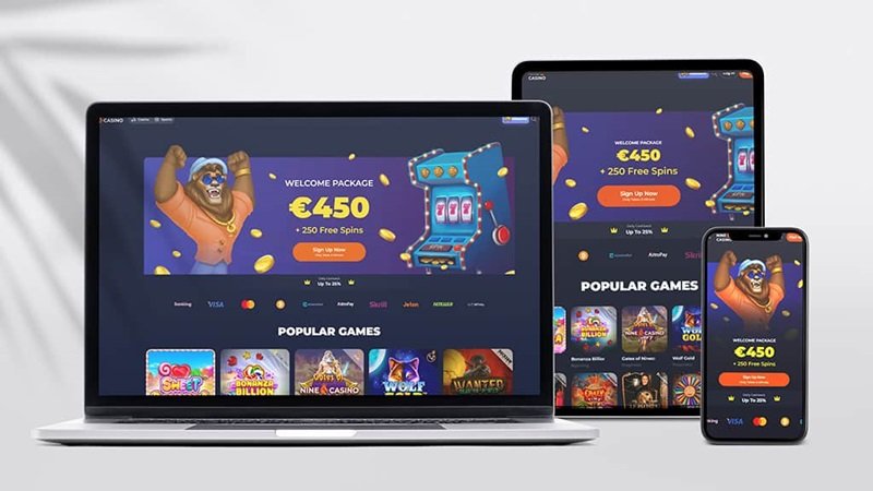 Nine Casino mobile application